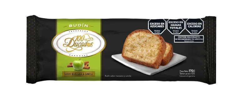 Budín de manzana y canela. Súper húmedo, esponjoso Cod. 6050