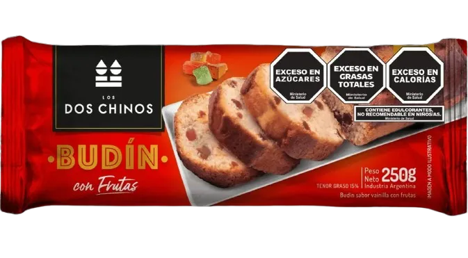 Budin frutas los dos chinos