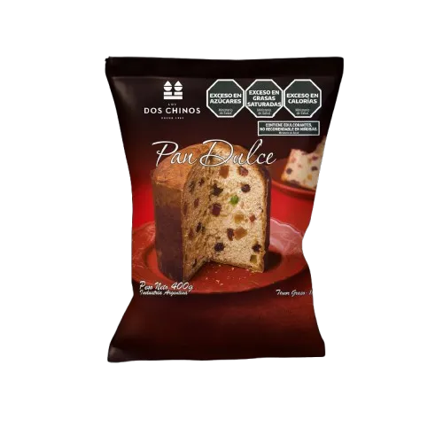 Pan dulce dos chinos frutas