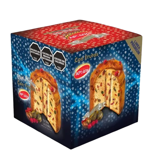 Pan dulce frutas premium APSEN