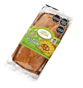 Pudding premium vainilla relleno con pistacho.Cada caja contiene 8 unidades x 300grs. Cod. 6042